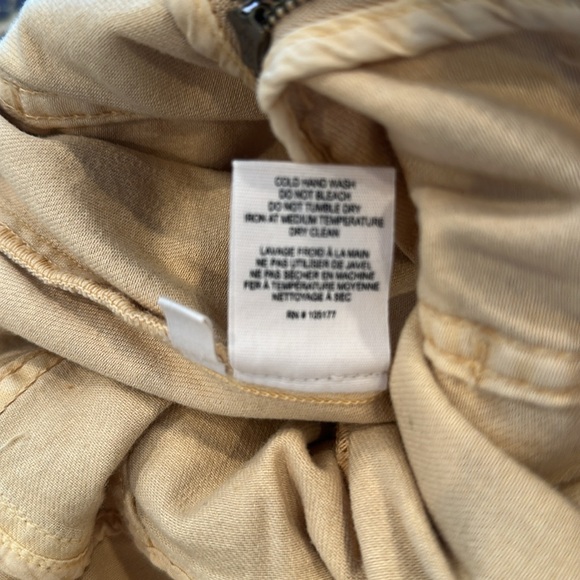 Ulla Johnson Light Ochre Long Sleeve Zipper Jumpsuit Size 0 - Picture 10 of 10